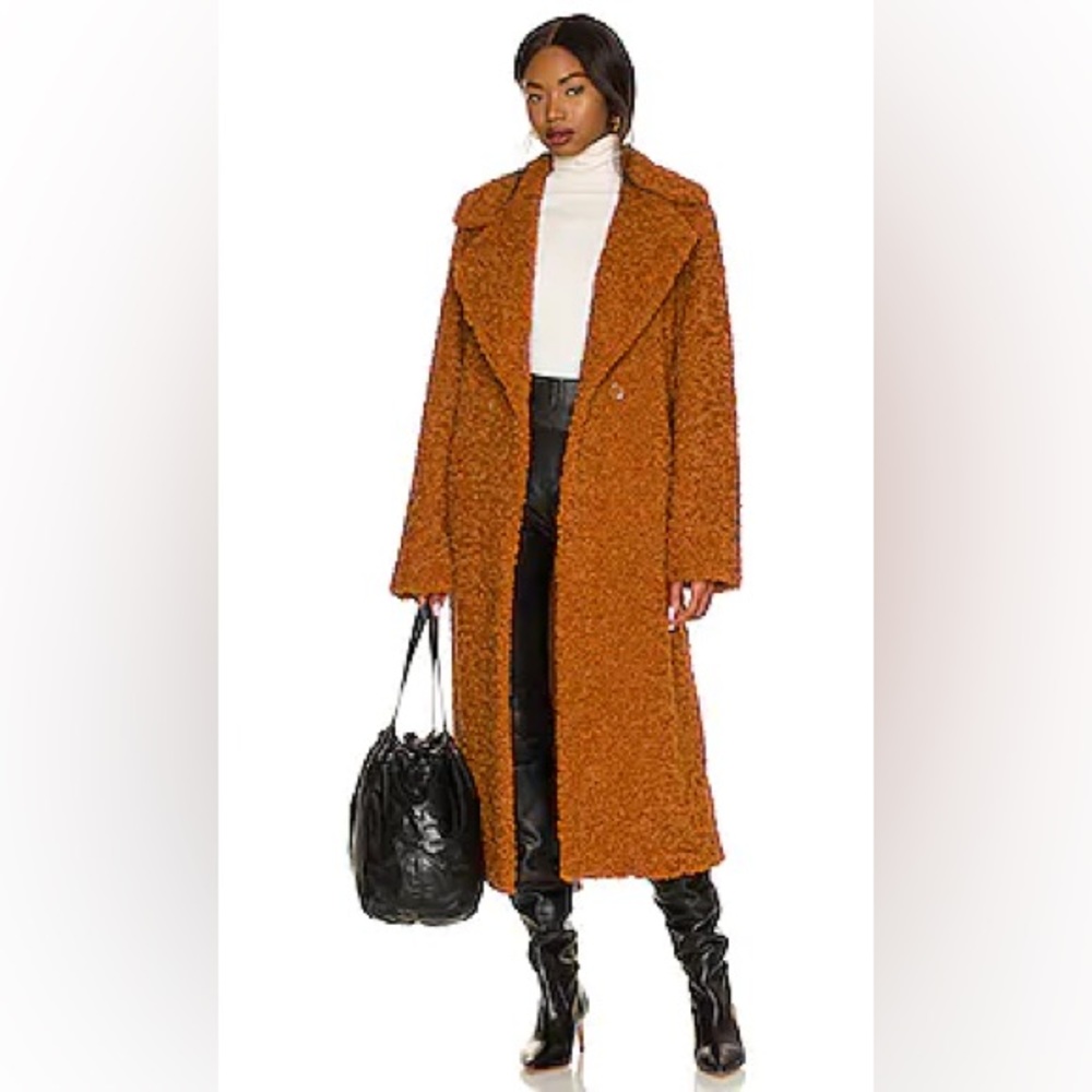 House of Harlow 1960 x REVOLVE Rouland Coat in Camel